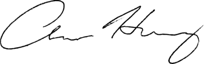 Austin Henry's signature